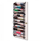 👟 Wiszący na drzwiach organizer na buty – 24 kieszenie & instalacja bez narzędzi – Pasuje do standardowych drzwi, mieści do 24 par – idealny do przedpokoju lub szafy 🚪✨