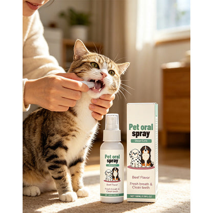 📢📢 Ostatni dzień promocji – 60 % zniżki!! ⏰ Delikatny spray do pielęgnacji jamy ustnej dla zwierząt