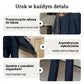 Komplet składający się z uroczej, asymetrycznej góry i spodni o szerokich nogawkach 👚👖✨