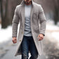 🎅🎄Christmas Early Sale 40% OFF🎄Men's Single Row Buckle Solid Color Jacket