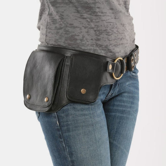 Limited Time Promotion?Unisex leather fanny pack