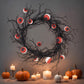 Eyeball Halloween Wreath