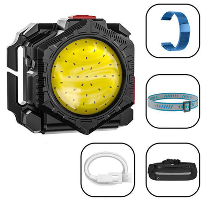 Multifunctional COB LED Wrist Light Torch