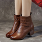 👢New for 2024 women's boots retro versatile leather