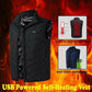 2022 Updated Version Two-touch LED Controller Heated Vest For Men & Women