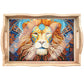 [New] DIY Diamond Painting Wooden Tray Food