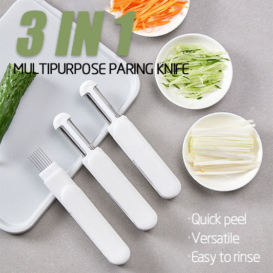 Mintiml® 3 in 1 Multifunctional Rotary Paring Knife（Buy 2 get 1 free）