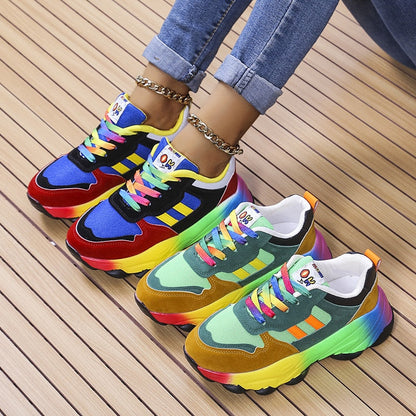 2023 New Orthopedic Shoes | Rainbow Sneakers-Buy 2 Free Shipping