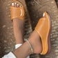 Peep Toe Hollow Out Orthopedic Slippers
