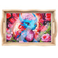 [New] DIY Diamond Painting Wooden Tray Food