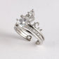 CROWN RING SET（925 STERLING SILVER）