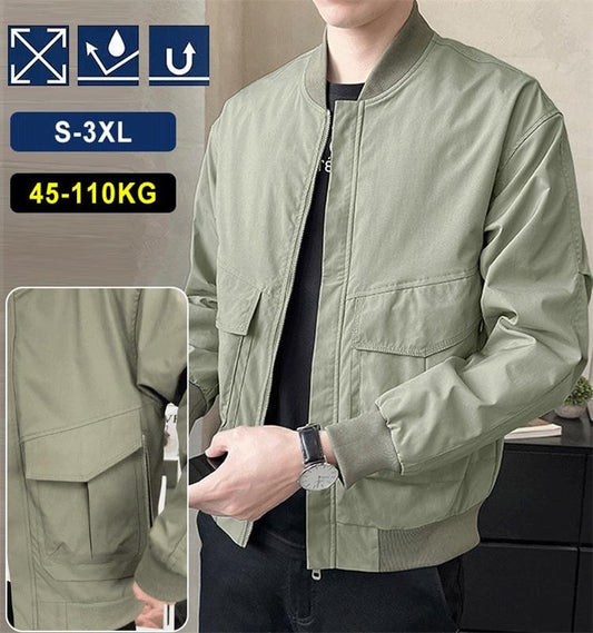 Stand Collar Jacket Pilot Coat