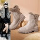 Women's Winter Fleece Martin Snow Boots
