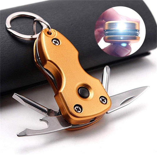 Multifunctional Folding Keychain