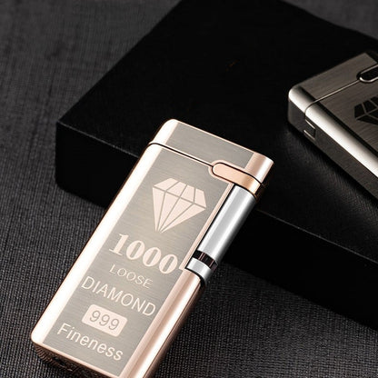 Electronic Sensor Windproof Red Flame Lighter