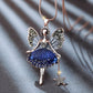 [Exquisite Gift] Super Sparkling Angel Wings Little Princess Pendant Long Necklace