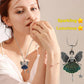 [Exquisite Gift] Super Sparkling Angel Wings Little Princess Pendant Long Necklace