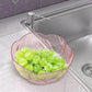 Multifunctional Flower-Shaped Vegetable Washing Draining Basket