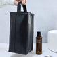 [best gift] Large Capacity Leather Toiletry Bag