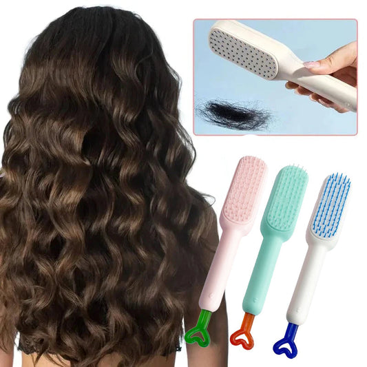 ✨2024 NEW🥳Self-Cleaning Anti-Static Massage Comb