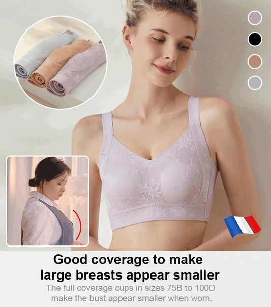 [Breast Minimizing] Lightweight Push-up Armpit Fat Control Wireless Bra