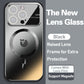 Lens Explosion-Proof Frosted Magnetic Attraction Case Cover For iPhone