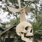 Halloween Skull The Top Whirligig Windmill